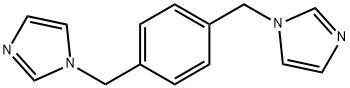 1,4-Bis(imidazole-l-ylmethyl)benzene Structure