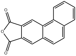 2,3-Phenanthrenedicarboxylicanhydride Structure