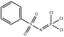 PHENYLSULFONYL-PHOSPHORAMIDIC TRICHLORIDE 化学構造式
