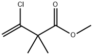 2,2-二甲基-3-氯-3-丁烯酸甲酯, 56663-74-2, 结构式