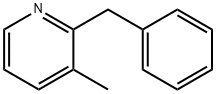 2-benzyl-3-methylpyridine Structure