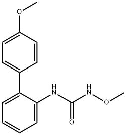 56667-14-2 N-Methoxy-N'-[4'-methoxy(1,1'-biphenyl)-2-yl]urea