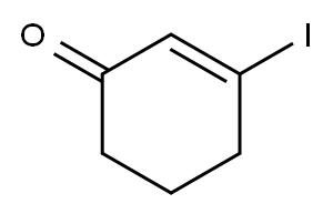 3-IODOCYCLOHEX-2-ENONE Structure