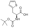 Boc-3-(2-噻吩基)-L-丙氨酸, 56675-37-7, 结构式