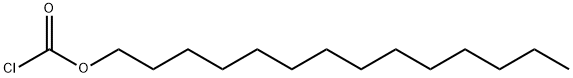 クロロぎ酸テトラデシル 化学構造式