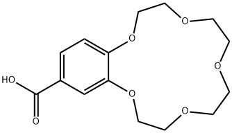 (BENZO-15-CROWN 5-ETHER)-4'-CARBOXYLIC ACID Struktur
