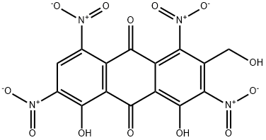 4,5-Dihydroxy-2-hydroxymethyl-1,3,6,8-tetranitroanthrachinon