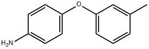 4-(3-甲基苯氧基)苯胺, 56705-84-1, 结构式