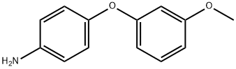 4-(3-METHOXYPHENOXY)ANILINE Structure