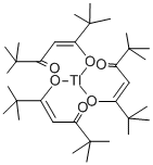 2,2,6,6-テトラメチル-3,5-ヘプタンジオナトタリウム(I) 化学構造式