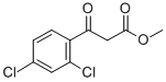 3-(2,4-DICHLORO-PHENYL)-3-OXO-PROPIONIC ACID METHYL ESTER Structure