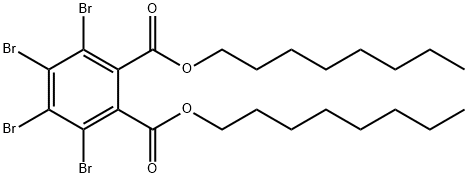 四溴苯酐二辛酯, 56720-20-8, 结构式
