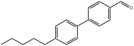 4-(4-N-PENTYLPHENYL)BENZALDEHYDE Struktur
