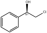 (R)-(-)-2-クロロ-1-フェニルエタノール 塩化物 化学構造式