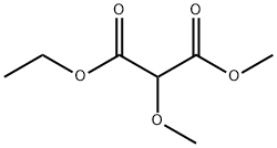 2-METHOXYPROPANDIOIC ACID ETHYL METHYL ESTER 化学構造式