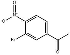 3'-ブロモ-4'-ニトロアセトフェノン 化学構造式