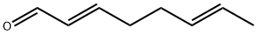 (2E,6E)-2,6-octadienal Structure