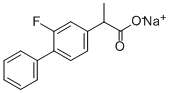 FLURBIPROFEN SODIUM (200 MG) Struktur