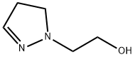 2-(4,5-ジヒドロ-1H-ピラゾール-1-イル)エタノール 化学構造式