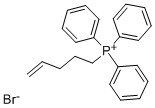 (4-PENTENYL)TRIPHENYLPHOSPHONIUM BROMIDE Structure