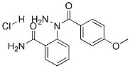 Aminoanisoylaminobenzamidehydrochloride Struktur