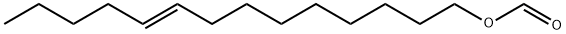 trans-9-Tetradecenylformate Structure