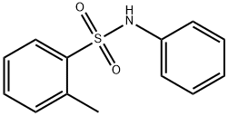 2-methyl-N-phenylbenzenesulfonamide Struktur