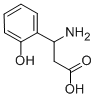 3-Amino-3-(2-hydroxyphenyl)propionic acid Struktur
