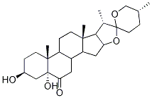 5A-羟基拉肖皂苷元,56786-63-1,结构式