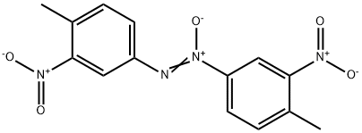 Bis(4-methyl-3-nitrophenyl)diazene 1-oxide 结构式