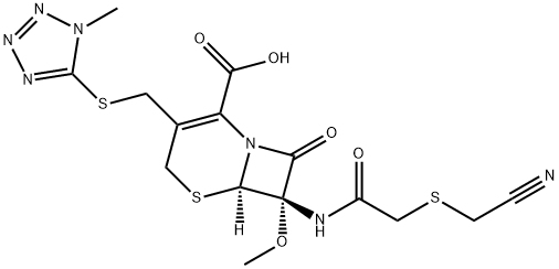 头孢美唑,56796-20-4,结构式