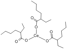 2-乙基正己酸铈,56797-01-4,结构式