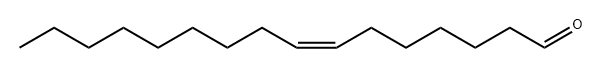 (Z)-7-ヘキサデセナール 化学構造式