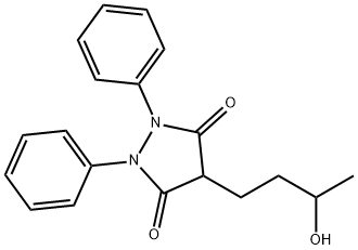 gamma-hydroxyphenylbutazone 结构式