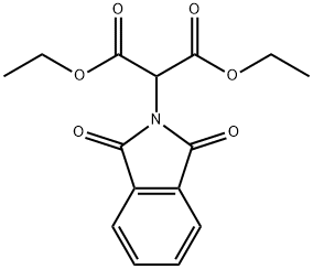 2-邻苯二甲酰亚胺基丙二酸二乙酯,5680-61-5,结构式