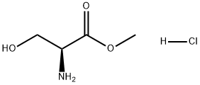 L-Serine methyl ester hydrochloride Struktur