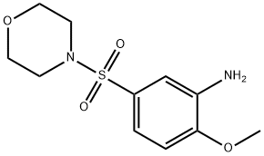 2-Methoxy-5-(Morpholinosulfonyl)aniline Struktur