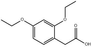 (2,4-DIETHOXYPHENYL)-ACETIC ACID,5681-18-5,结构式