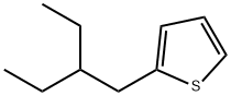2-(2-Ethylbutyl)thiophene Structure