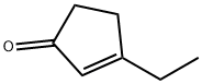3-ethylcyclopent-2-en-1-one,5682-69-9,结构式