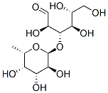 3-O-alpha-L-Fucopyranosyl-D-glucose Struktur
