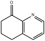 6,7-ジヒドロ-5H-キノリン-8-オン 化学構造式