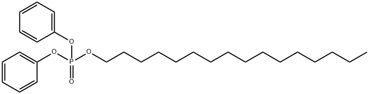 Phosphoric acid, hexadecyl diphenyl ester|