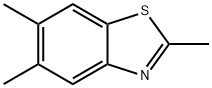 2,5,6-Trimethylbenzothiazole Structure