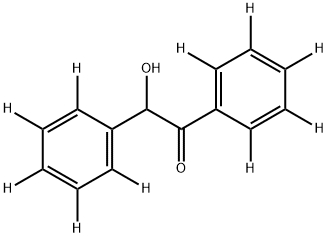 BENZOIN-D10 Structure