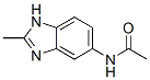 Acetamide, N-(2-methyl-1H-benzimidazol-5-yl)- (9CI) Struktur