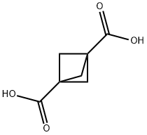 Bicyclo[1.1.1]pentane-1,3-dicarboxylic acid Struktur