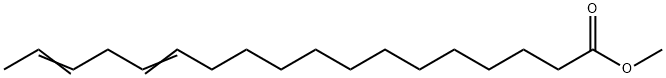 13,16-Octadecadienoic acid methyl ester Structure