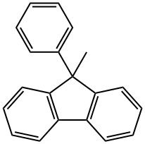 9-メチル-9-フェニルフルオレン標準品 化学構造式
