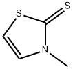 2(3H)-Thiazolethione, 3-methyl- Structure